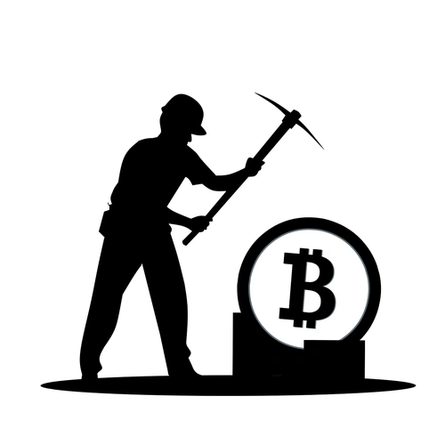 A close-up shot of a high-performance mining rig