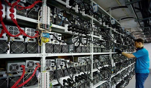 Modern mining rig operating within a state-of-the-art vertical mining farm